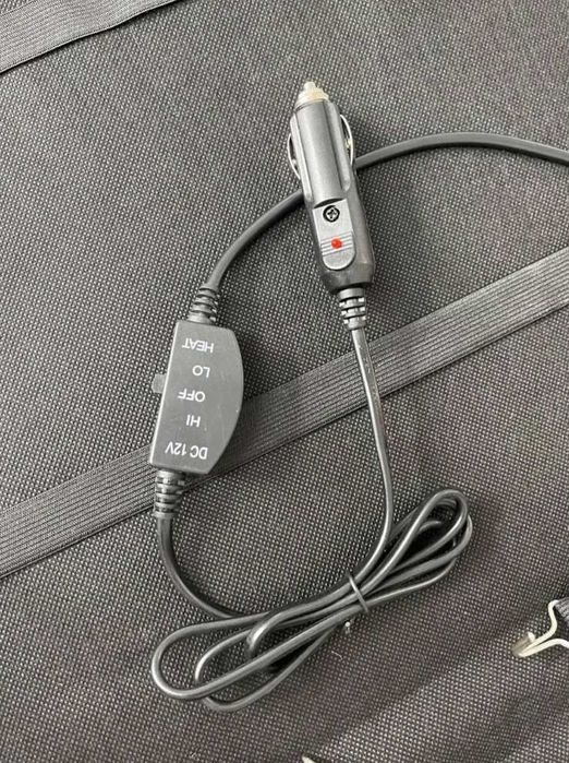 Накидка для сиденья автомобиля с подогревом