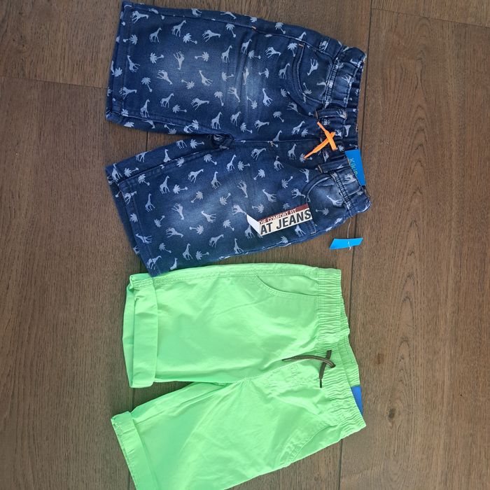 Nowe spodeneki na lato dla chłopca r. 104