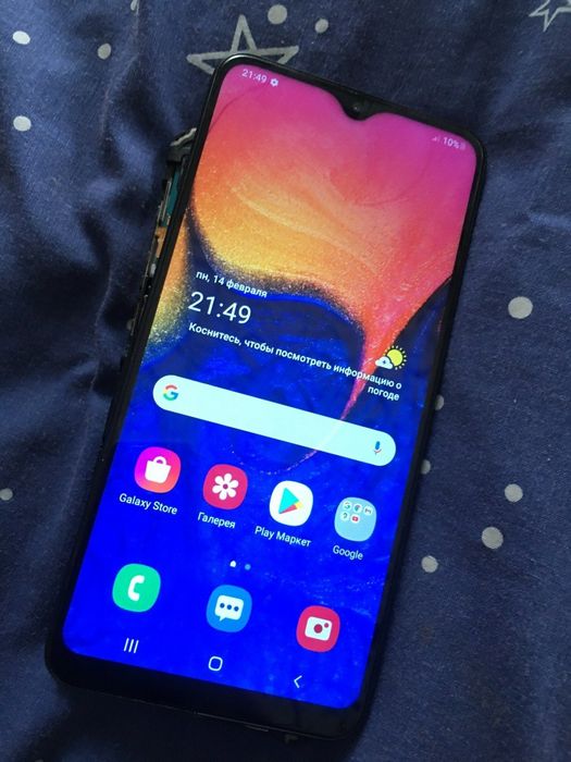 Samsung A10 2/32 разборка  материнская плата