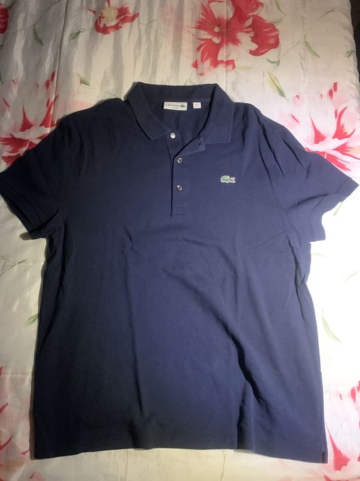 Camisa Lacoste polo azul