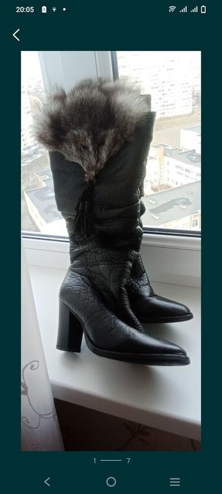 Шикарні зимові чобітки