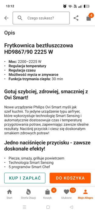 Frytkownica Philips