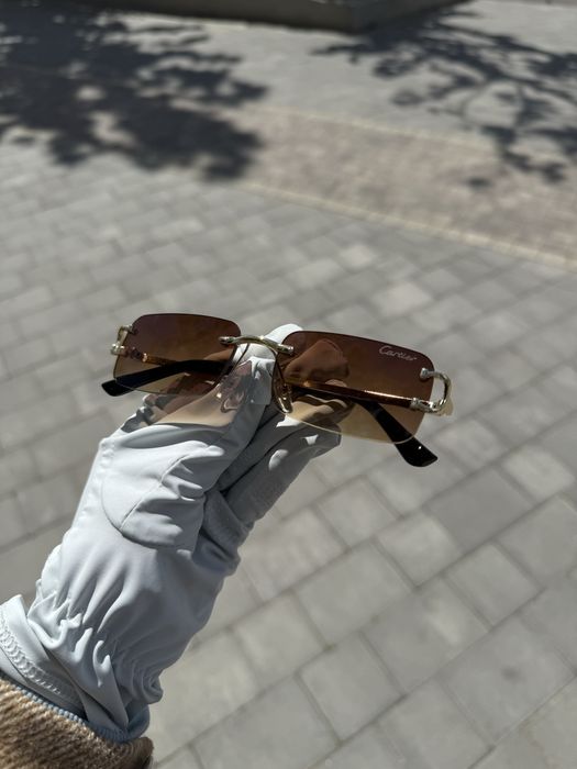 Сонцезахисні жіночі окуляри Cartier нові
