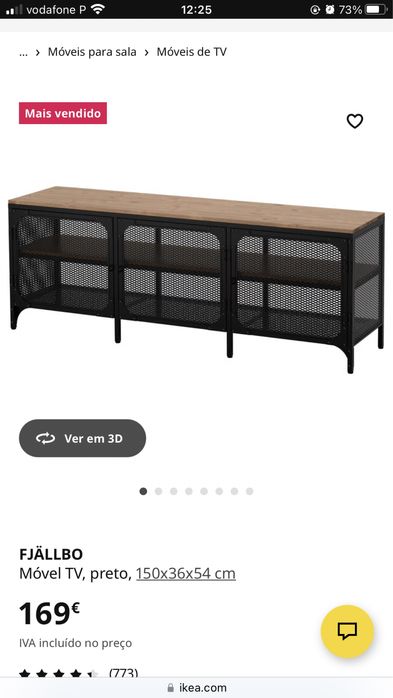 Móvel Tv IKEA Fjällbo