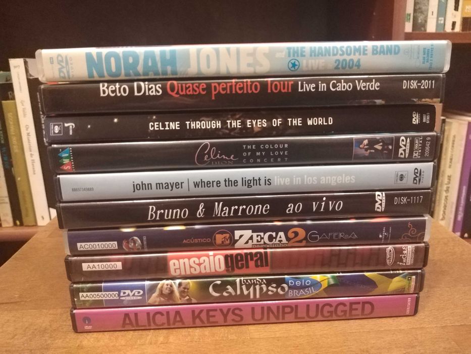 DVD música (vários)