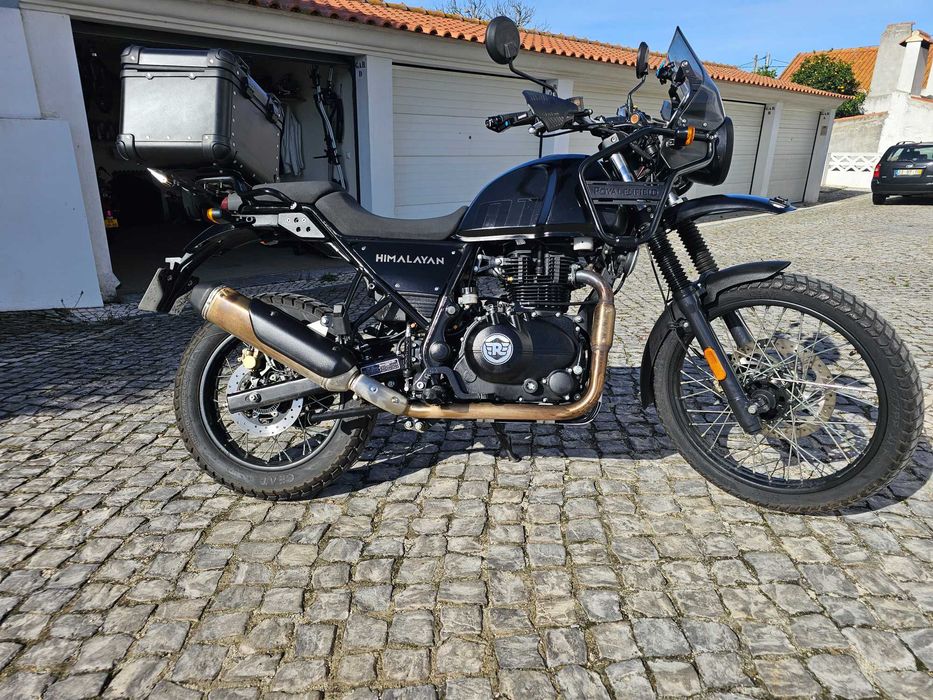 Royal Enfield Himalayan 411 - COMO NOVA + muitos extras