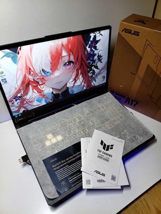 Новий 144Hz Ноутбук ASUS TUF A17 Ryzen 7535HS\RTX 2050\DDR5 16 GB/512
