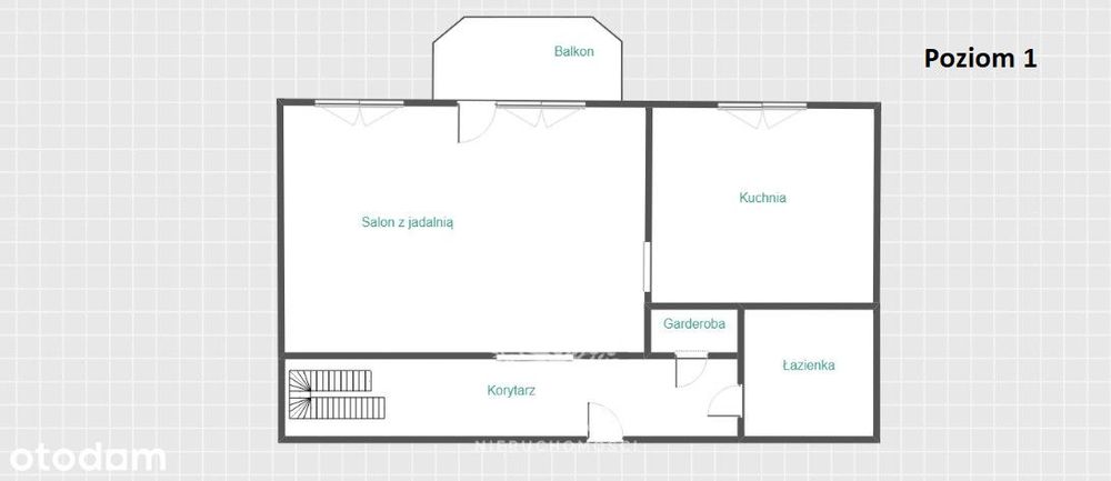 Dwupoziomowe mieszkanie 122 m² jak dom | Retkinia
