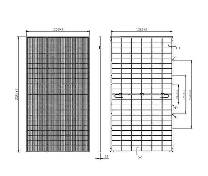 Fotowoltaika 8.8kWp Deye On-Grid 3-fazowy