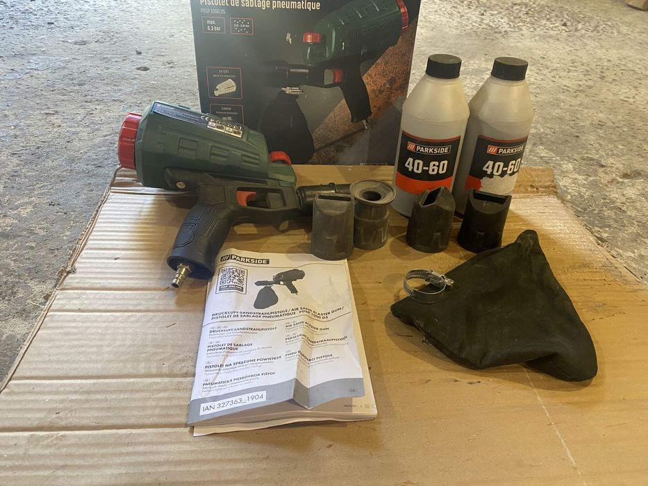 Пискаструй Parkside Druckluft Sandstrahlpistole