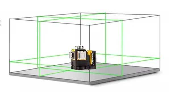 Nível laser 12 linhas a 360° NOVO