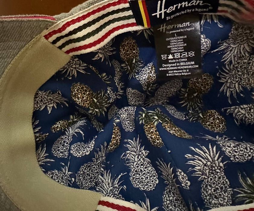 Кепка бейсболка Herman Agusta grey