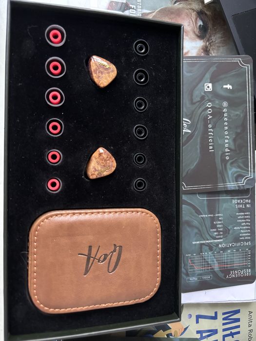 Sluchawki monitory IEM douszne Queen of Audio Mojito by Kinera