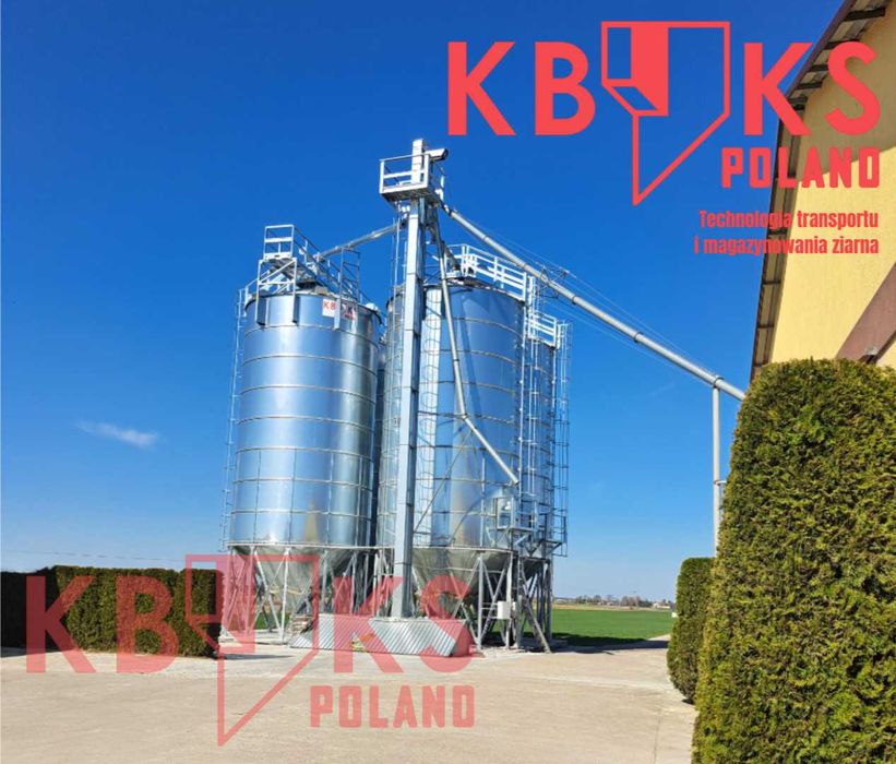 Podajnik przenośnik Kbks Poland 18m do silosów.
