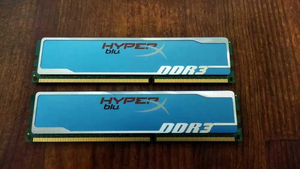 RAM DDR3 2x2gb 4gb Kingston Hyper X Blu Cena za 2 sztuki