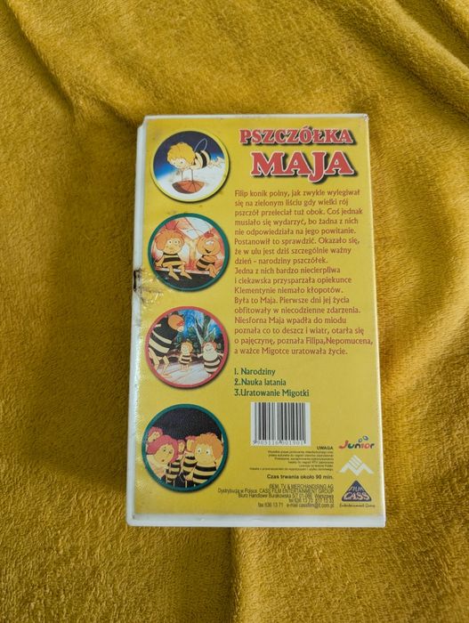 Pszczółka maja - 3 odcinki na kasecie VHS