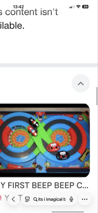 Pista de automoveis beepbeep imaginario