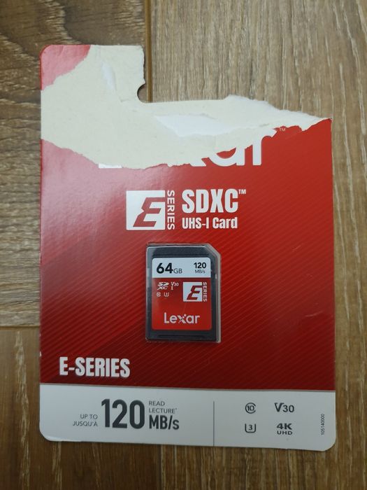 Karta pamięci  64GB 120MB/s