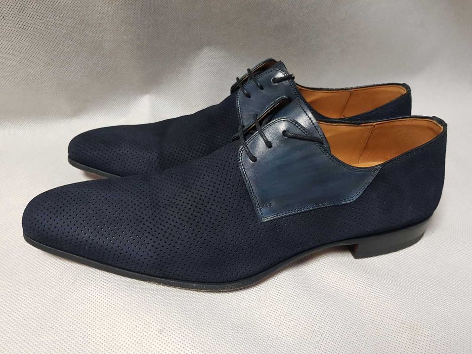 MAGNANNI - Męskie Buty Eleganckie roz. 41,5 - 27 cm SUPER