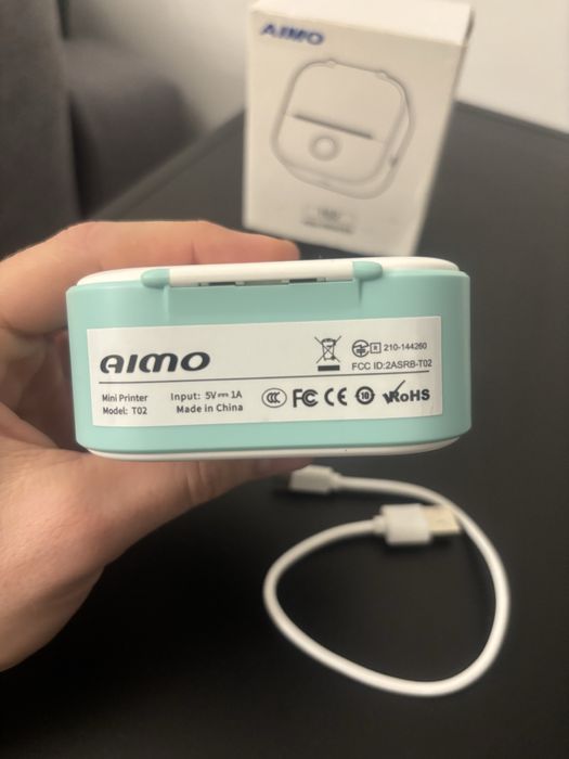 Mini drukarka bezprzewodowa Phomemo T02