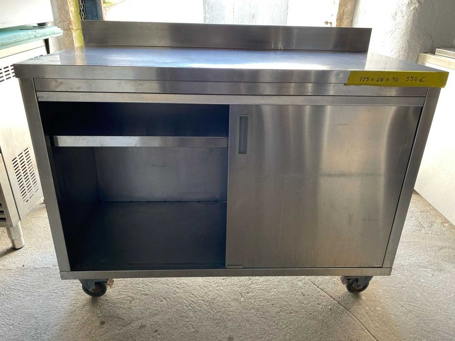 Bancada Inox 2 portas