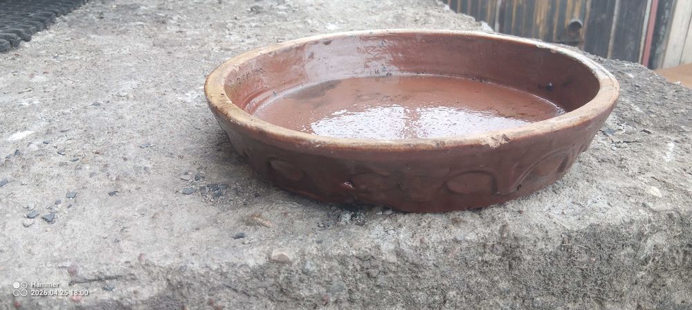 podstawka ceramiczna pod doniczkę średnica 28cm