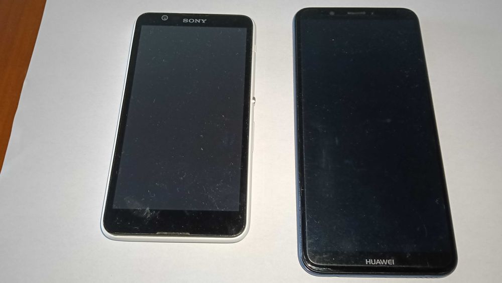 Telemóveis Sony Experia e Huawei Y7 Para Peças. – 60 Euros