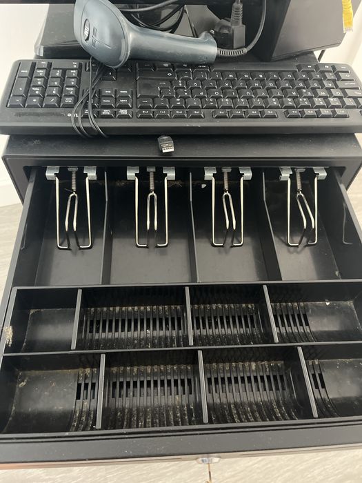 Conjunto POS pc/print/gaveta/leitor cb