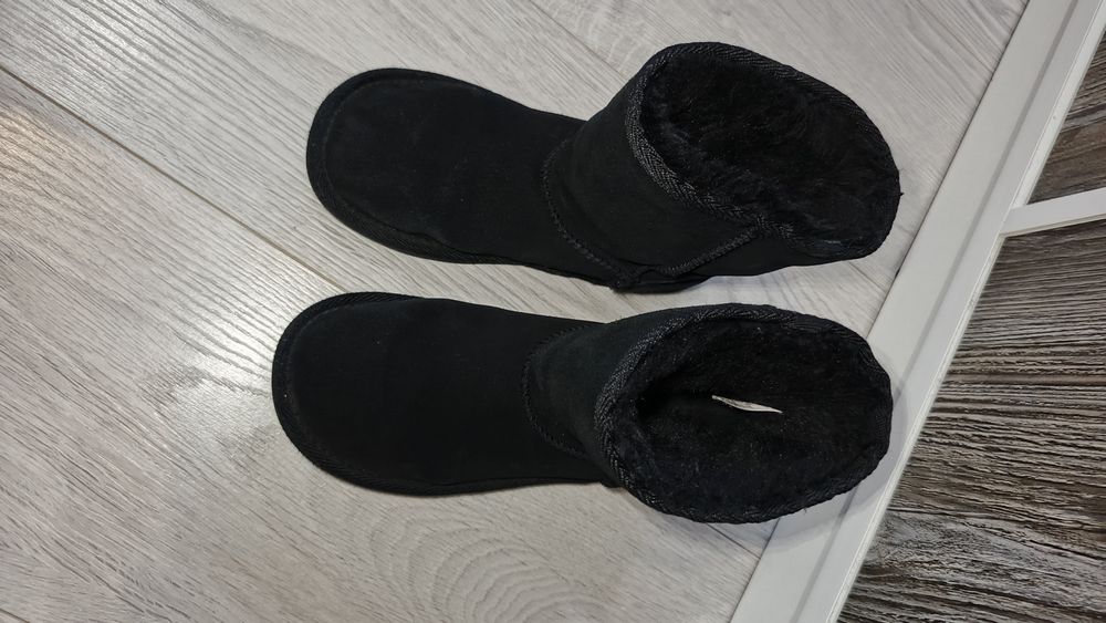 Зимові угги натуральний замш