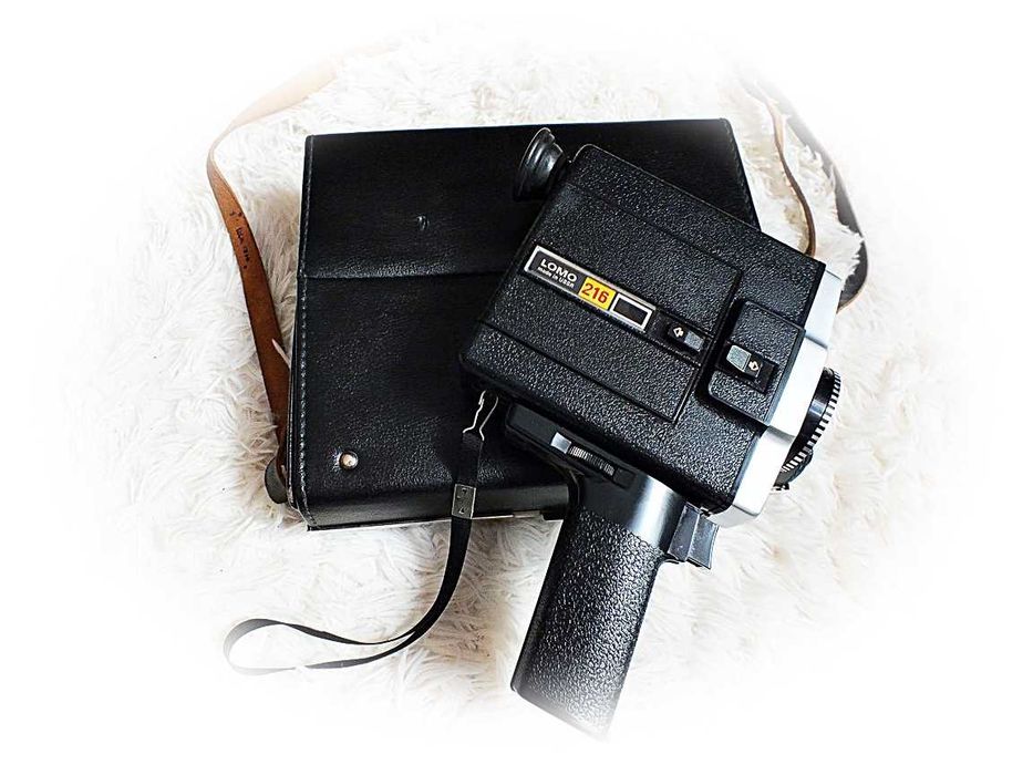 Kamera filmowa LOMO 216 M Super 8mm ZSRR Zabytek Vintage