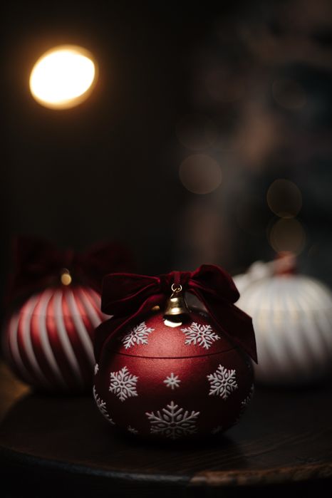 Новорічна свічка ручної роботи