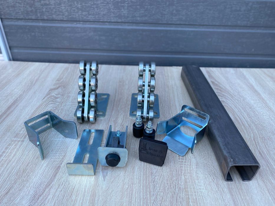 Відкатні ворота, Здвижні ворота, Звари сам, Металеві, Фурнітура 4х2