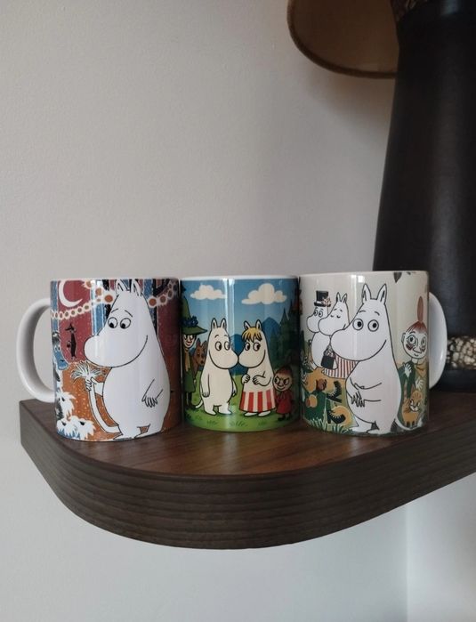 Zestaw trzech kubków Muminki Moomin