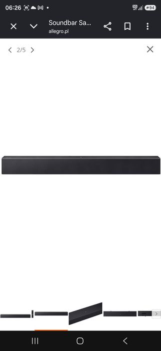 soundbar samsung b400f