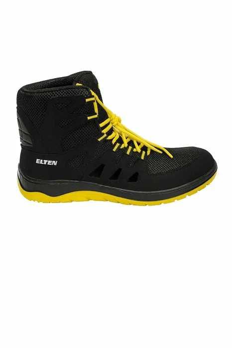 Buty robocze Elten MADDOX Air Mesh W black mid ESD S1 R.43 [174 N]