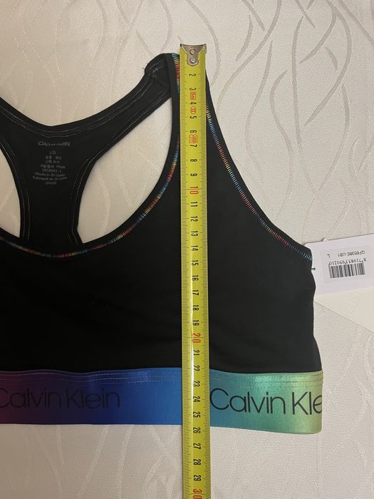NOWY oryginalny stanik sportowy Calvin Klein biustonosz CK L