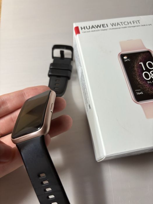Smartwatch/smartband/zegarek Huawei watch fit se różowy