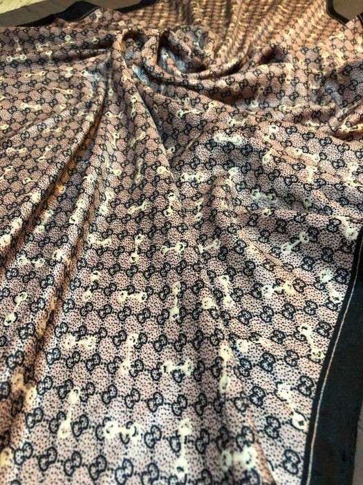 Платок Гуччі 90/90СМ Хустка нова в стилі Gucci wool 100%
