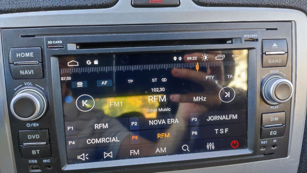 Rádio Ford Focus Mk2