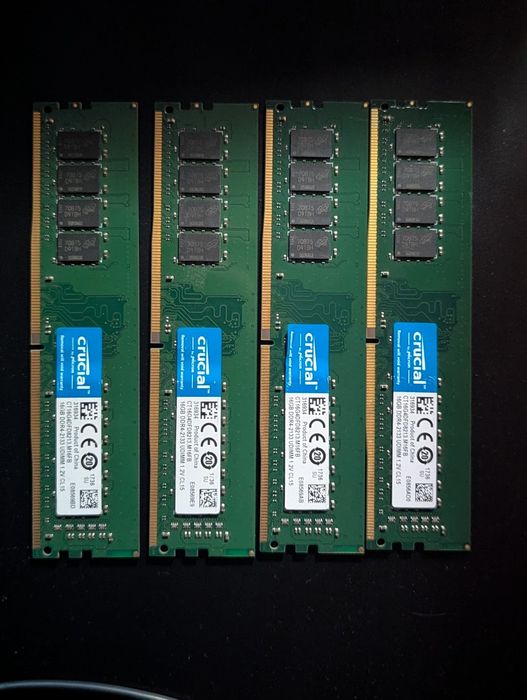 Pamięć RAM 64GB (4x16GB) DDR4