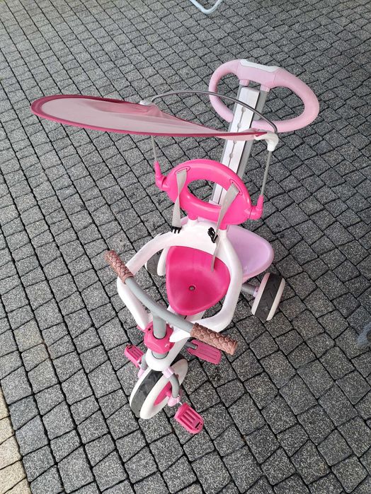 Rowerek różowy dla dziewczynki