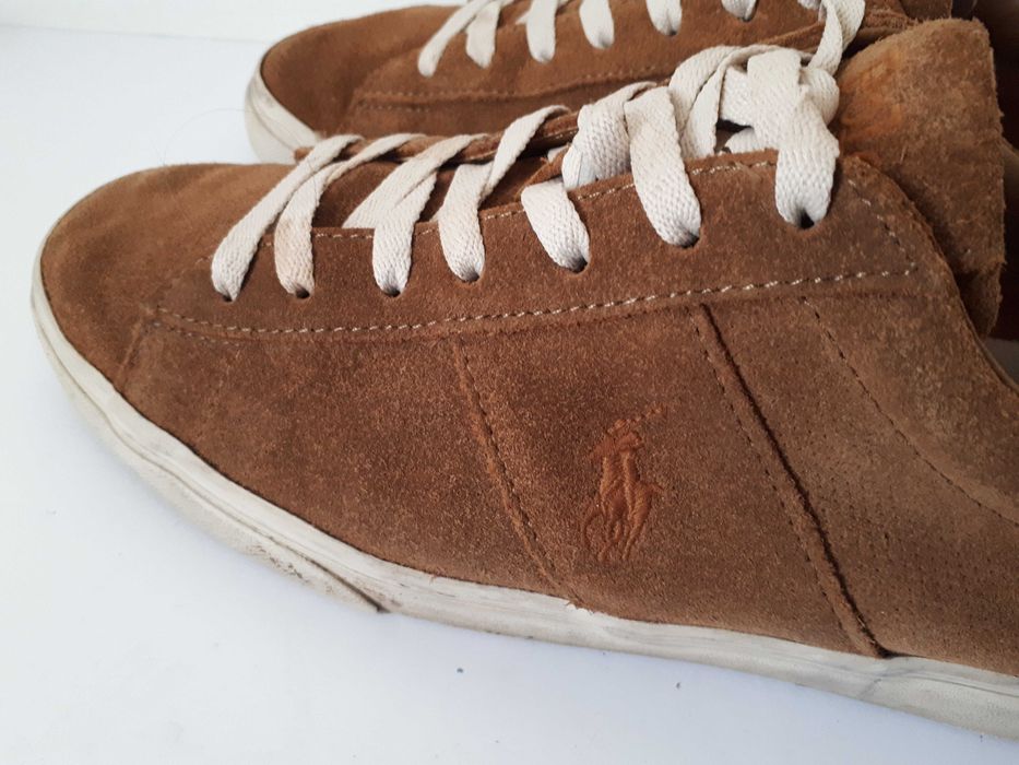 buty męskie Ralph Lauren 44 trampki sneakersy skórzane