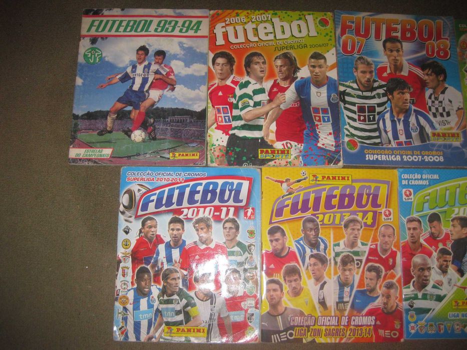 7 Cadernetas do Campeonato Nacional de Futebol