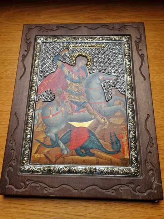 Икона "Георгий Победоносец" греческая