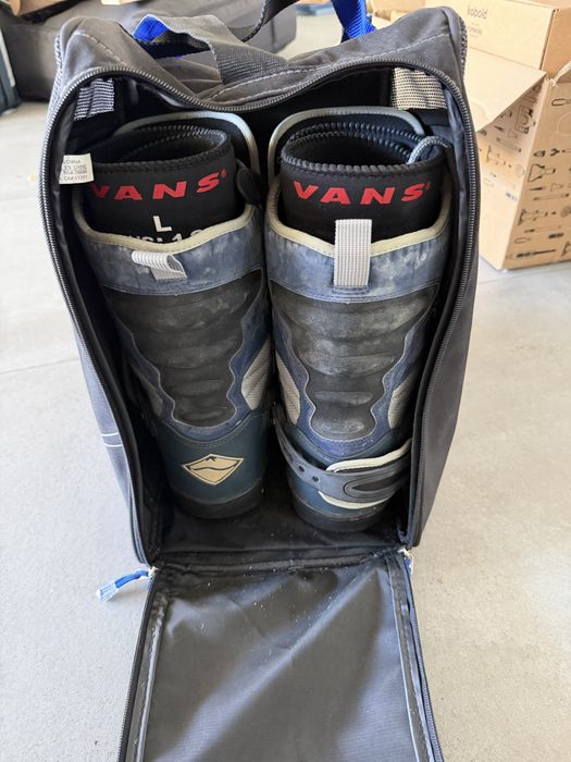 Prancha Snowboard com botas