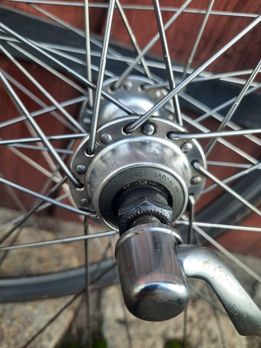 koła szosowe 28" shimano 600 tricolor / wolber tx profil stożki 7s cu1