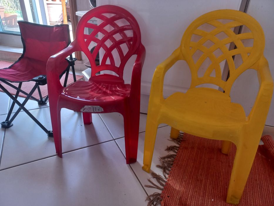 Cadeiras de criança para campismo, praia, jardim ou simplesmente para