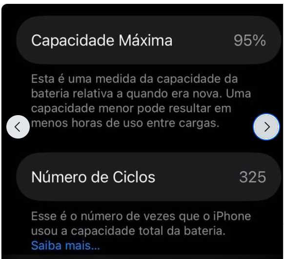 iPhone 16 de 128GB, cor preta, com apenas 12 meses