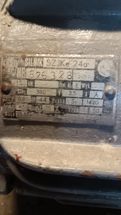 Silnik dwufazowy 1,5 kv