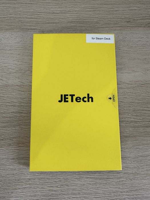 Película Steam Deck JETech vidro temperado antirriscos 1 unidade